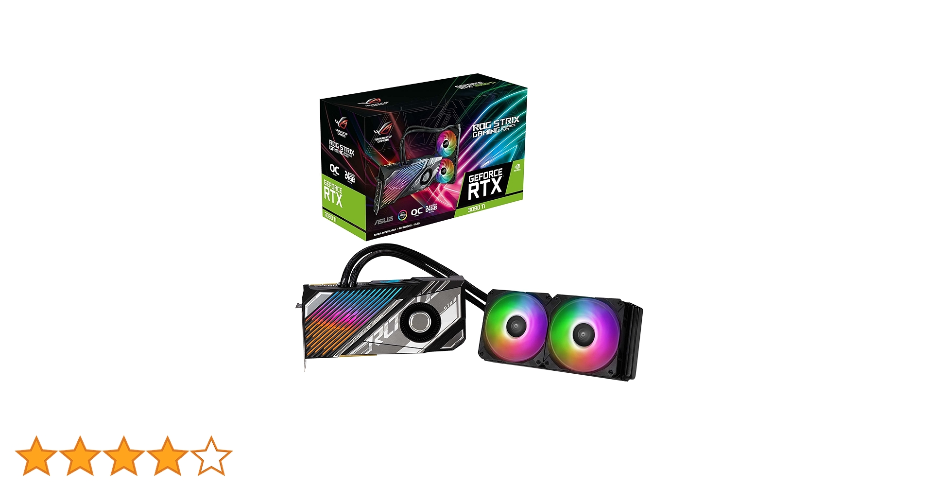 Amazon | ASUS ROG Strix LC NVIDIA GeForce RTX 3090 Ti OC
